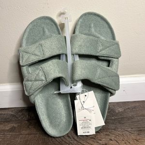 Women's Remi Platform Slide Sandals - A New Day Sage Green Size 11